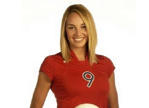 Former volleyball player Bre Ladd image