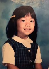 The childhood picture of Mari Hakuta's mother, Ali Wong