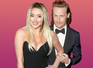 Sam Heughan and Amy Shiels