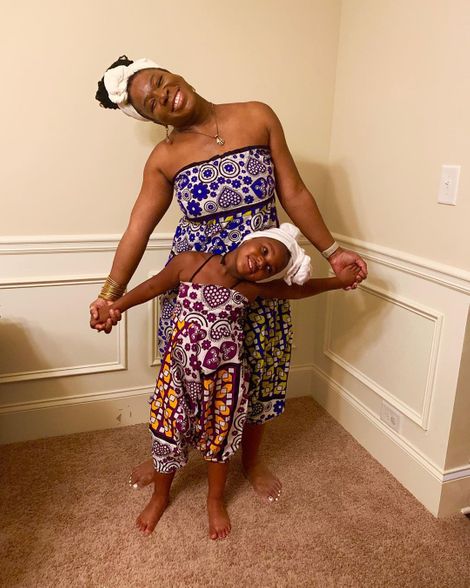 India Arie and her daughter