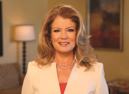Image of a television personality Mary Hart