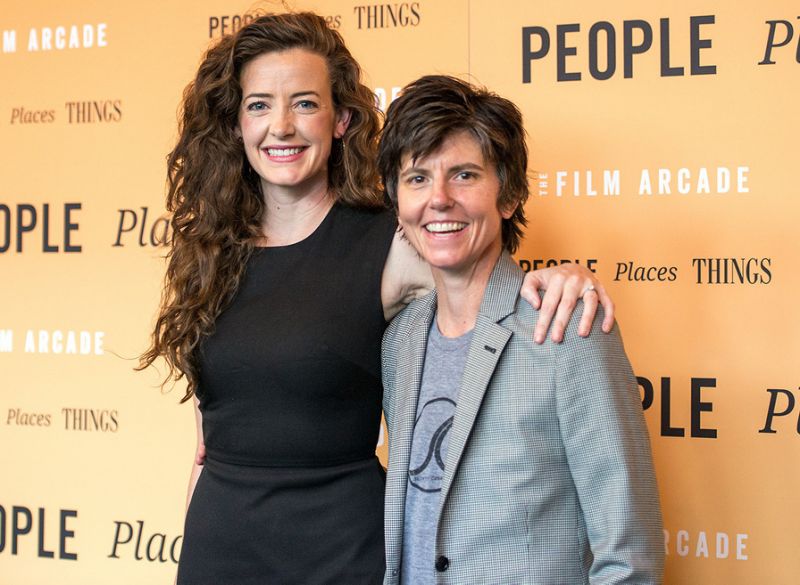 From Left Stephanie Allynne and her partner Tig Notaro photo