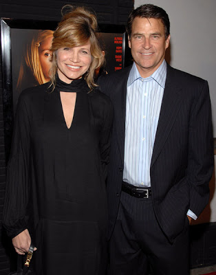 Ted McGinley with his wife, Gigi Rice.