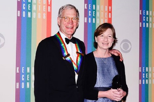 David Letterman and his spouse Regina Lasko