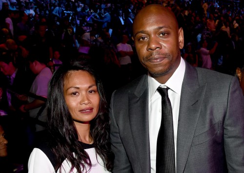 Dave Chappelle and his wife Elaine Chappelle