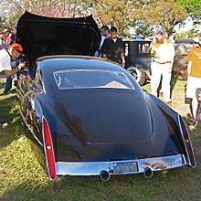 CadZZilla on display at the April 2005 Longhorn Hot Rod Show in Austin, Texas: The car was driven to the event.
