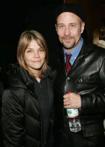 Terry Kinney with his second wife, Kathryn Erbe.