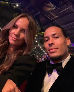 Virgil with his girlfriend