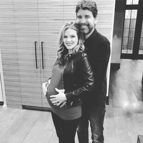 Chelsey Crisp with her husband Rhett Reese photo