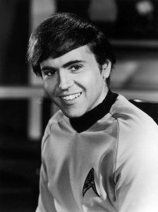 Young photo of Walter Koenig as Pavel Chekov in Star Trek