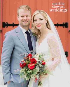 Abby Elliott with Bill Kennedy's wedding ceremony.