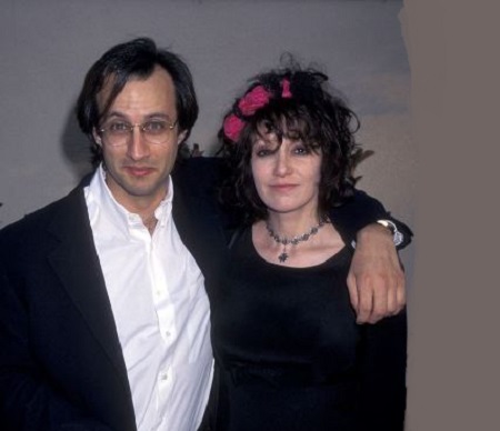 Bronson Pinchot and his former girlfriend Amy Heckerling
