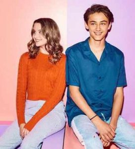 Annie Lablanc with her charming boyfriend, Asher Angel.