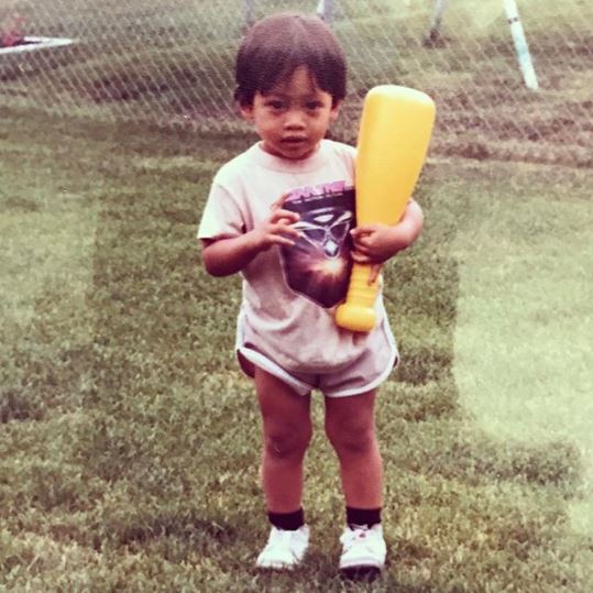 Childhood photo of Eugene Codero.