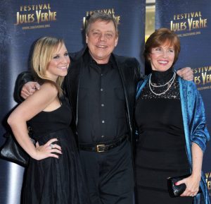 Chelsea Hamill with her Father, Mark Hamill and her mother, Marilou York