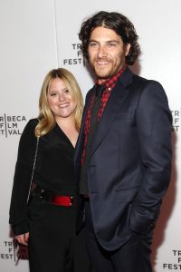 Adam Pally with his wife Daniella Liben attends the premiere of Slow Learners during the 2015 Tribeca Film Festival at Spring Studio on 20th April 2015, in New York City.