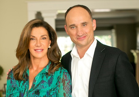 Gordon Farr's ex-wife Hilary Farr and David Visentin