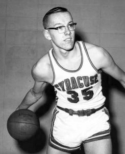 Photo of Elaine Boeheim's spouse, Jim when he was young.