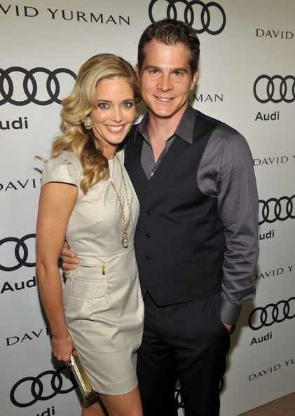 John Ducey with Christina Moore attend Audi and David Yurman Kick Off Emmy Week 2011 and Support Tuesday's Children at Cecconi's Restaurant on 11th September 2011.