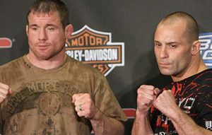 Matt Hughes with his brother, Mark