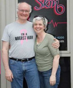 Melissa Canaday with her husband, Edward James Hyland