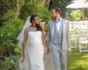 Tatyana Ali and Vaughn Rasberry Wedding. 