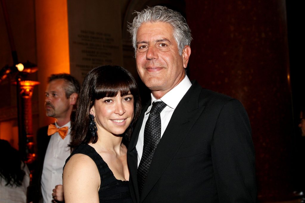 Ariane Bourdain's parents