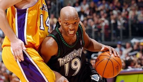 Sam Cassell during his NBA game