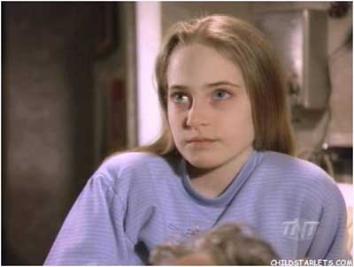 Charlotte Sullivan as a child actress.