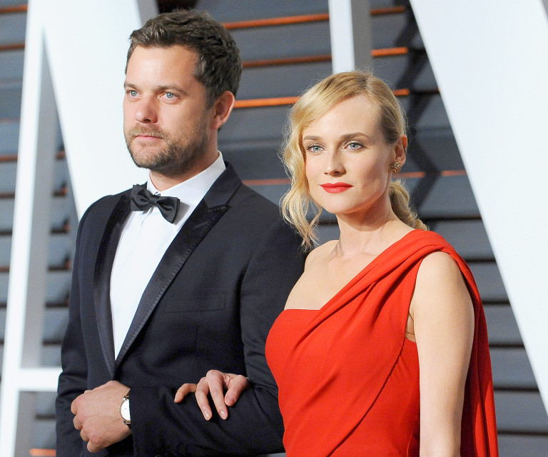 Joshua Jackson with Diane Kruger