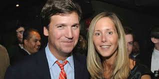 Susan Andrews with her husband Tucker Carlson