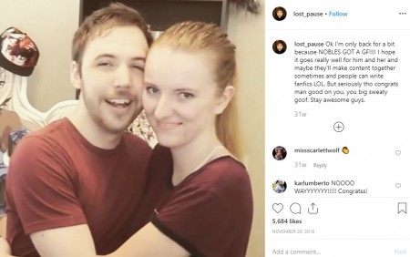 Lost Pause and his girlfriend Ashley