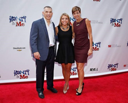 Kimberly Innocenzi with her spouse and daughter
