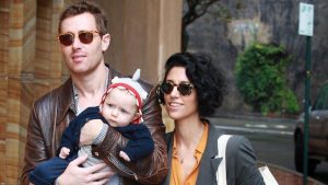 Yasmin Abdallah with her husband & son