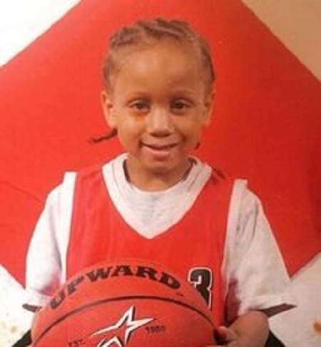 Trippie Redd in his early childhood