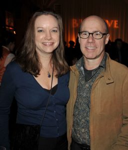 Barry Livingston and his wife. 