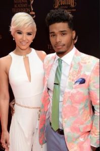 Rome Flynn and Kimiko arrived at the Daytime Emmy Award function in 2016.