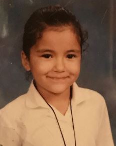 Childhood photo of Emily Rios.