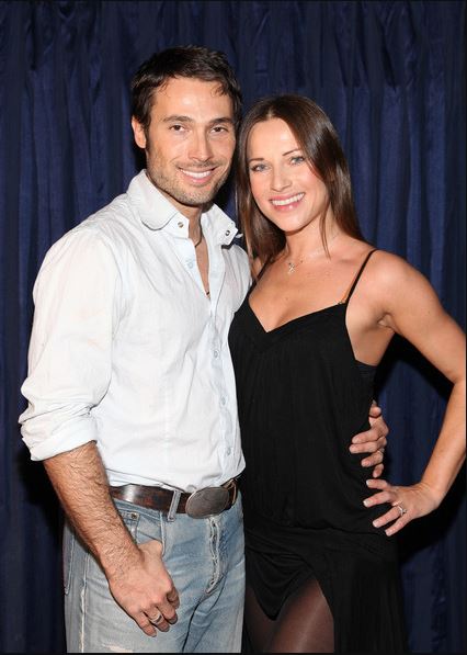 Alec Mazo and his partner, Edyta Sliwinska attended the Hands For Haiti acoustic cirque show to benefit Doctors Without Borders at Le Studio Theater Space on 6th February 2010 in Santa Monica, California.