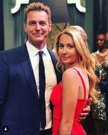 Ingo Rademacher with his wife, Ehiku Rademacher.