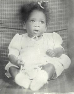 Childhood photo of Patti LaBelle.