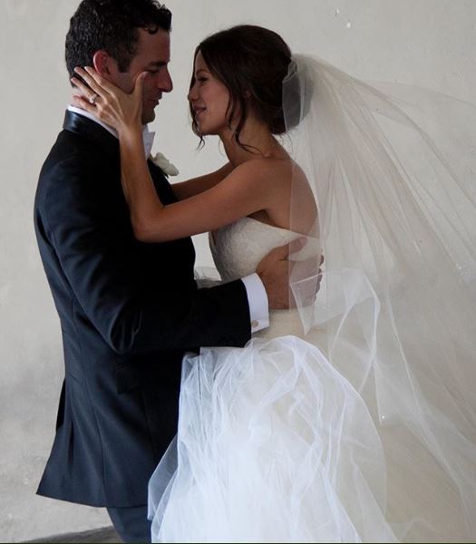 Tammin Sursok and Sean McEwen's wedding ceremony.