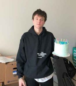 Image: Alec Benjamin in his birthday