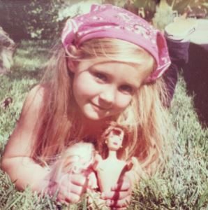 Childhood photo of Ava Elizabeth Sambora.