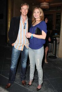 Ashley Jones and her True Love co-star, Jack Wagner attend the Samsung Galaxy S 4 Launch at Chi-Lin Restaurant in Los Angeles.