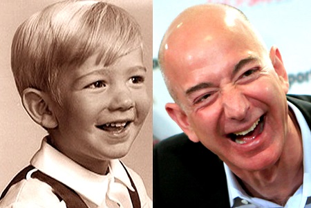 Jeff Bezos childhood image