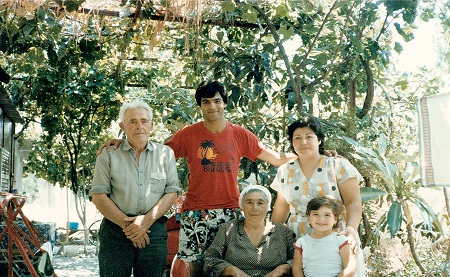 John Kiriakou with his grandfather's family