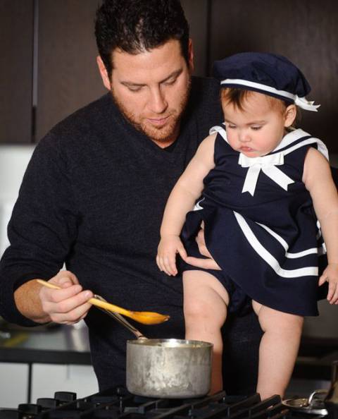 Scott avec sa fille Ayla