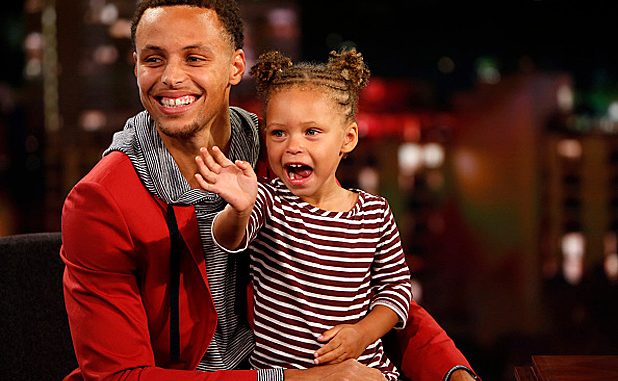 Stephen Curry's Daughter Riley Curry.