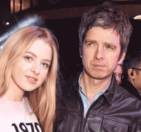 Noel Gallagher with his daughter Anais Gallagher